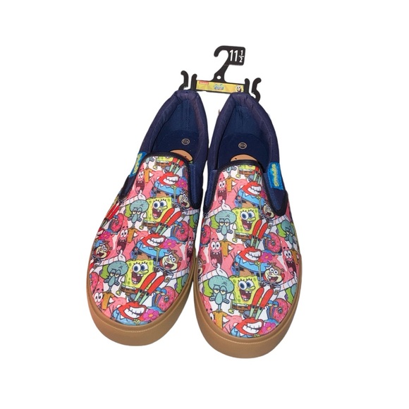 SpongeBob SquarePants Canvas Slip On Sneakers - Picture 4 of 16